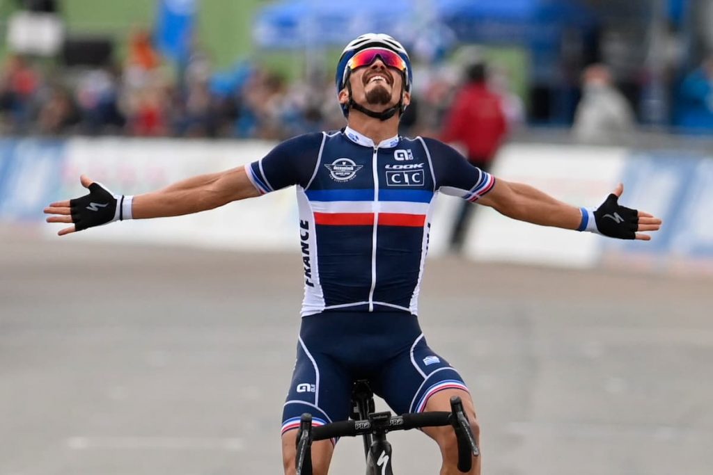 Julian Alaphilippe champion du monde en titre.