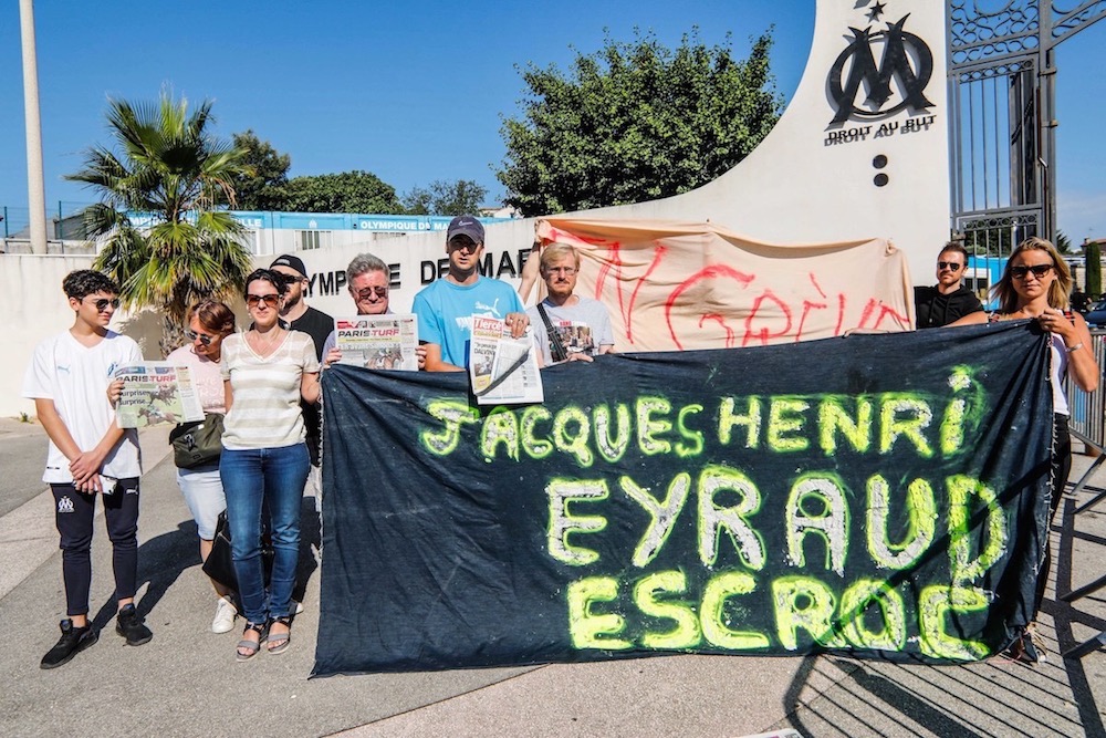 OM : les supporters déclarent la guerre à Eyraud et tout le monde est d’accord avec eux
