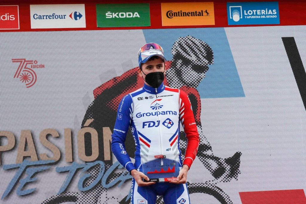 David Gaudu et le team Groupama FDJ roulent sur les vélos Lapierre.