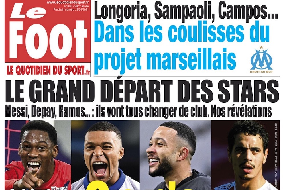 La révolution à l’OM, la lutte  pour le titre, les transferts… Ne manquez-pas Le Foot !