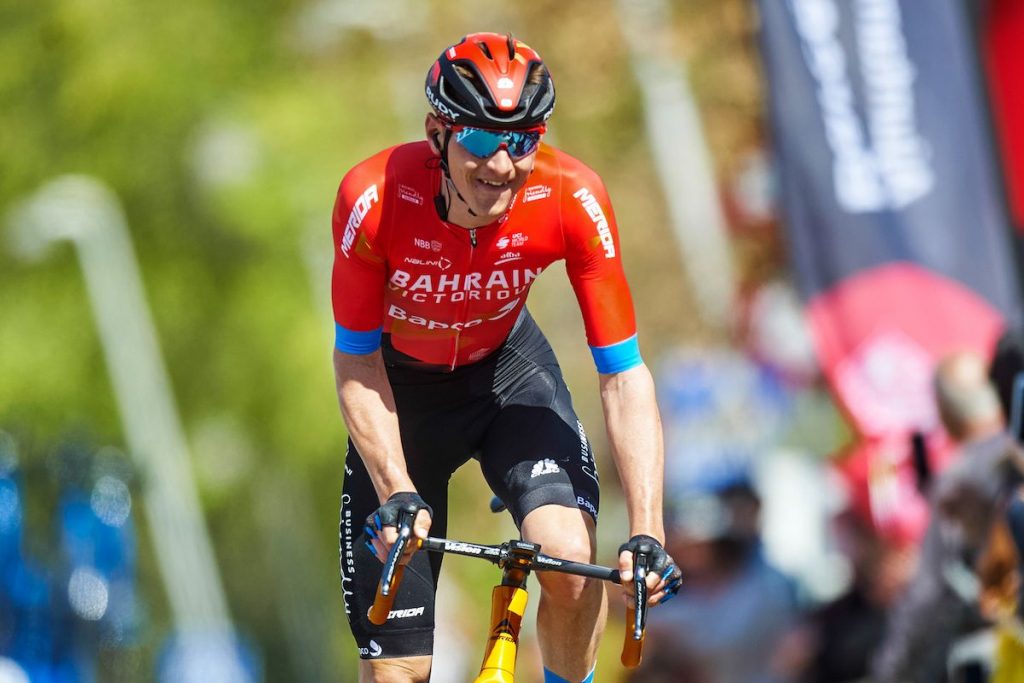 Matej Mohoric a adopté une nouvelle position en descente interdite par l'UCI.