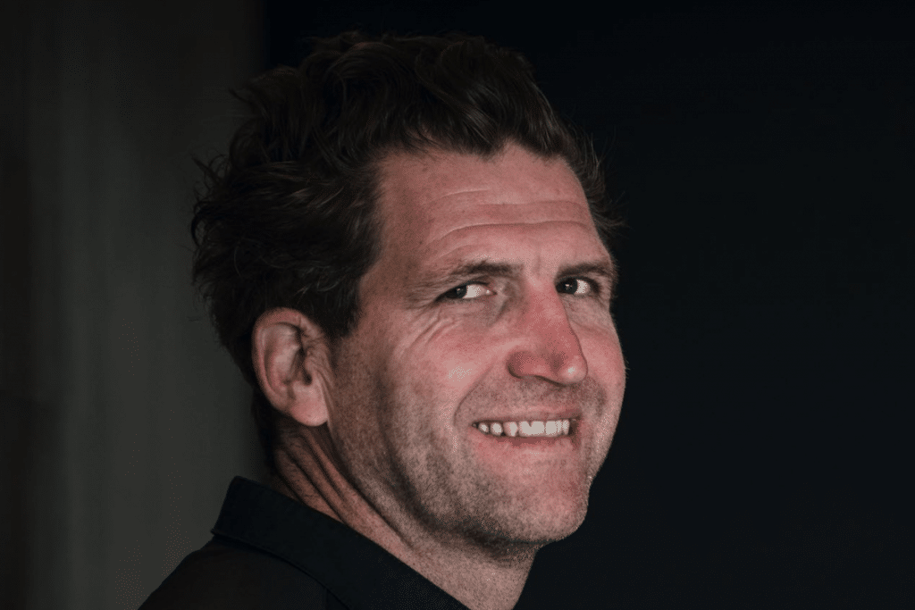 Alexandre Mazzia très fier de ses trois étoiles au Guide Michelin.