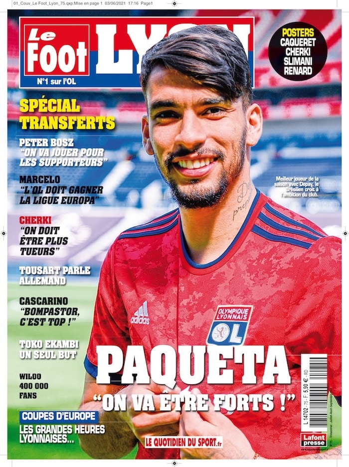 Ne manquez-pas Le Foot Lyon avec Lucas Paqueta, Rayan Cherki et toutes les infos transferts