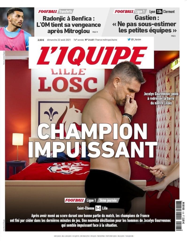 Lille, l’OM et Lyon pas épargnés… L’IQUIPE du jour fait fort !