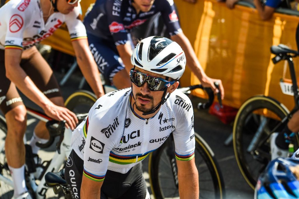 Les championnats du monde de cyclisme avec Alaphilippe qui défend son titre.