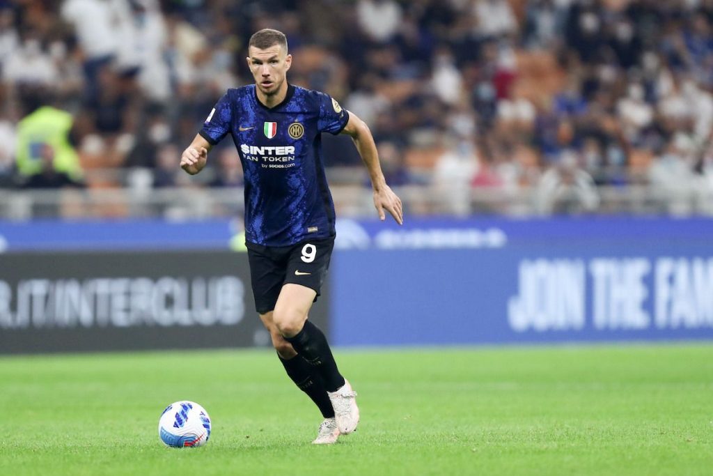 Edin Dzeko a rejoint l'Inter après la Roma.