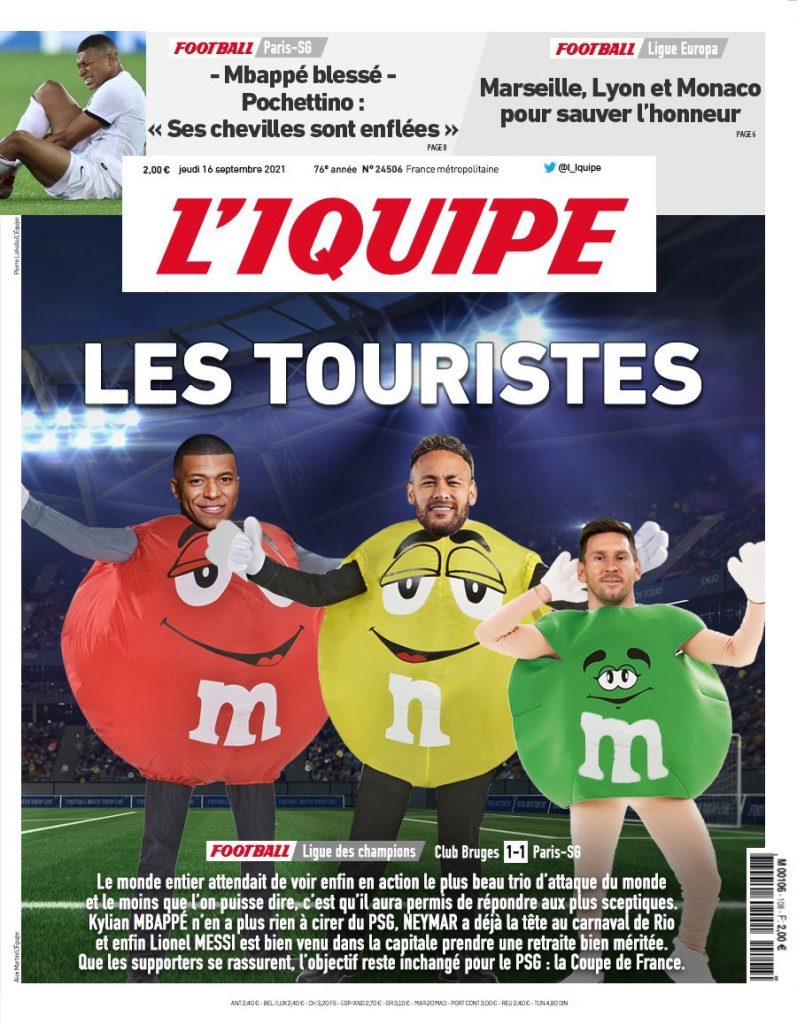 L’IQUIPE se paye le PSG et c’est succulent !