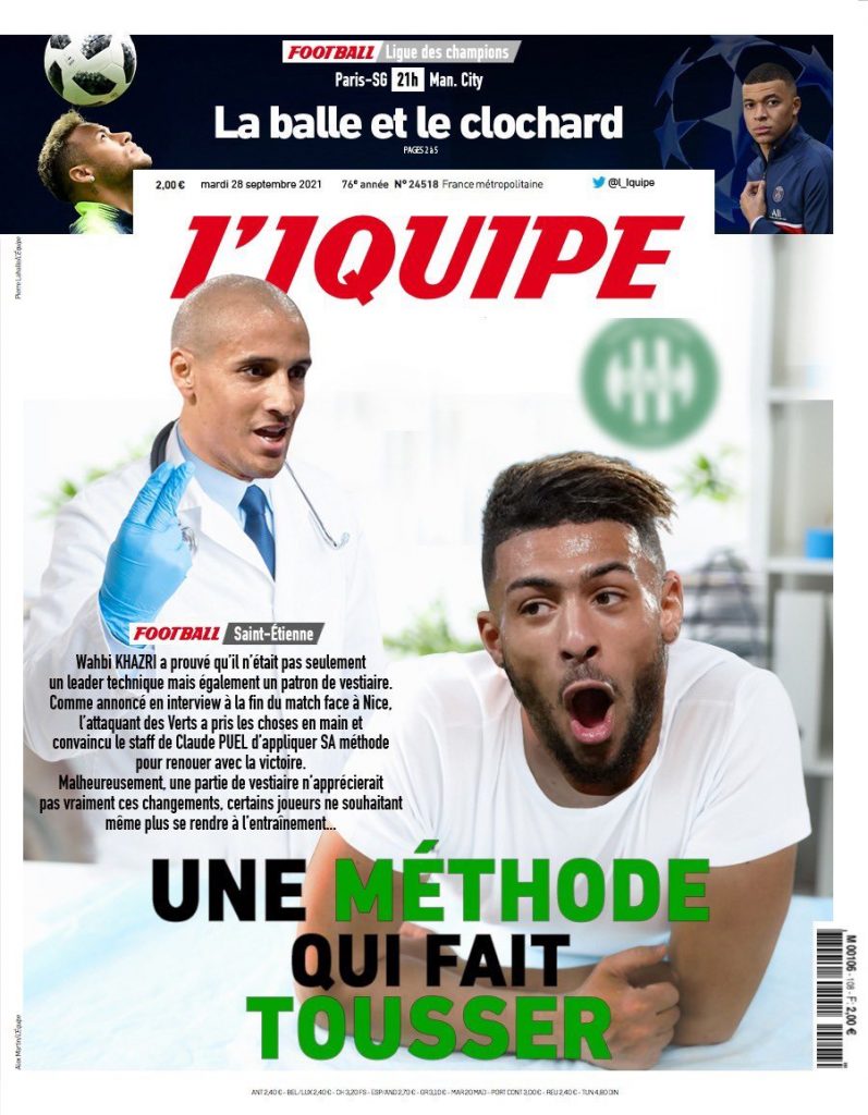 Aujourd’hui, l’IQUIPE s’est « sorti les doigts du c.. » !