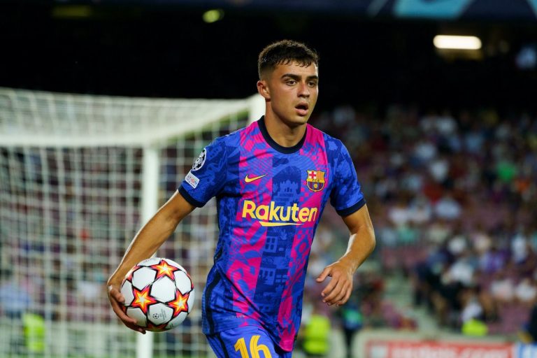 Pedri et le Barça en pleine tambouille en Ligue des Champions.