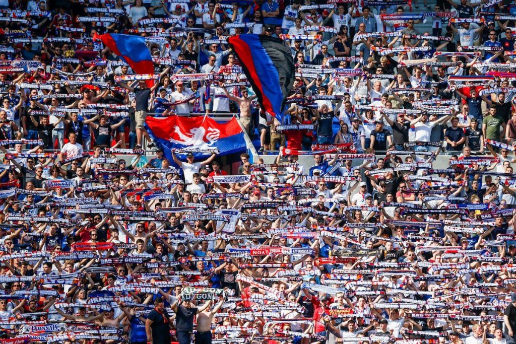 Les Bad Gones, le plus grand groupe de supporters de l'OL.