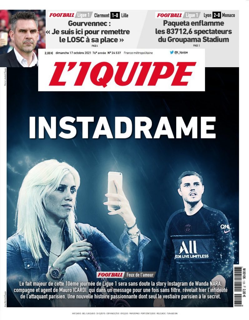 Quand l’IQUIPE se lance dans la presse à scandale…