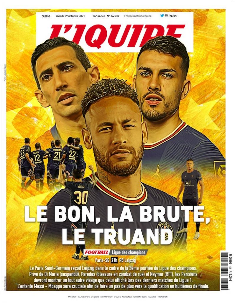 Quand l’IQUIPE revisite Sergio Leone