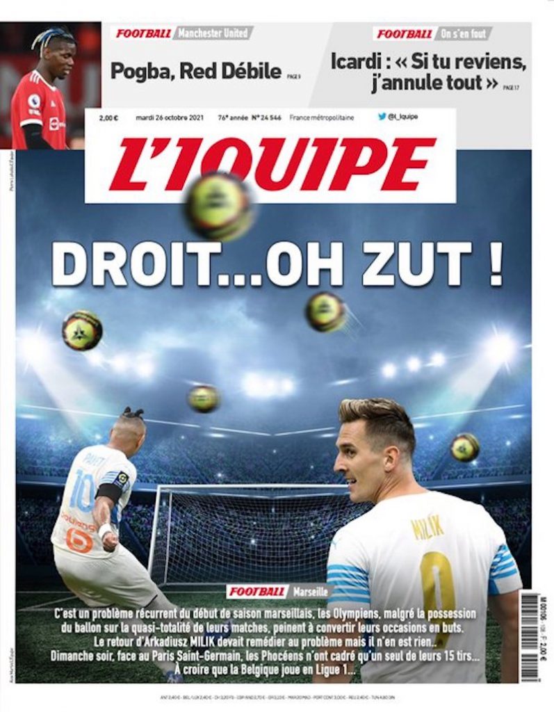 Maintenant, l’IQUIPE se paye l’OM, mais pas que…