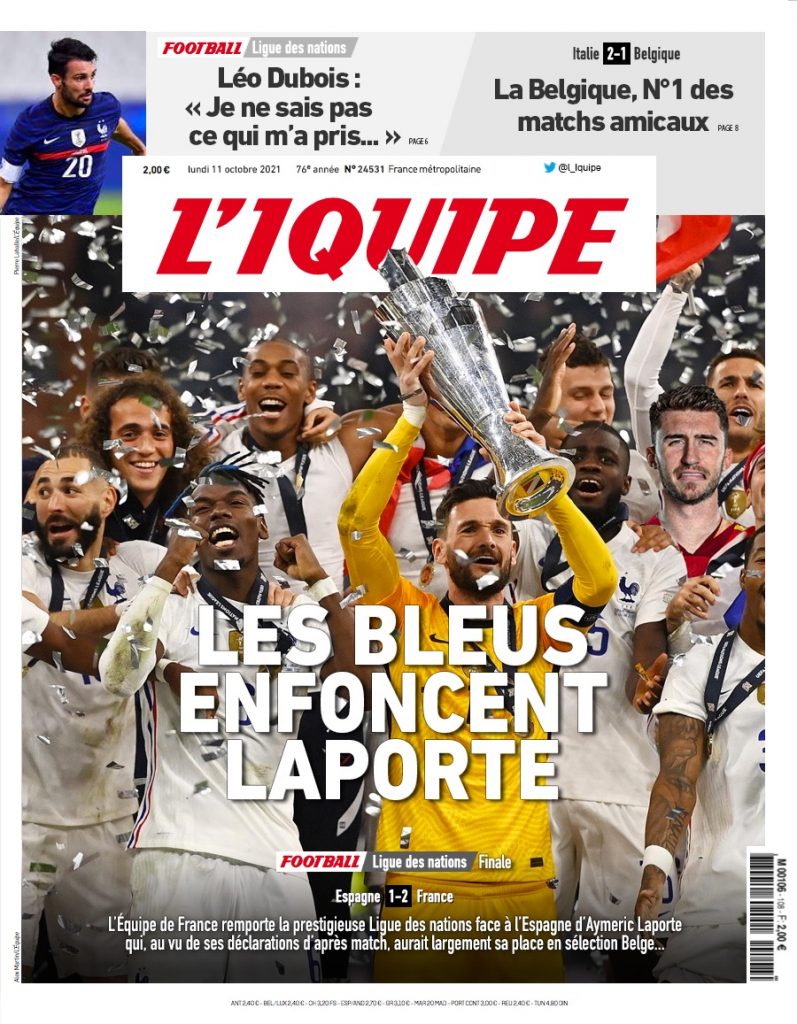 L’IQUIPE règle les comptes…