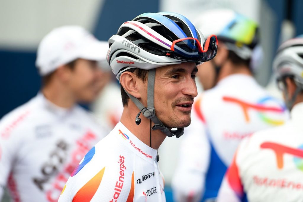 Alexis Vuillermoz excité à l'idée de courir avec Peter Sagan.