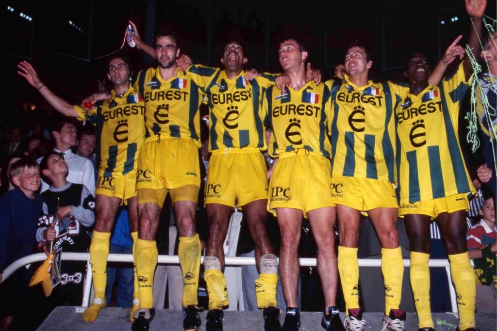 Le FC Nantes de 1995 injouable.
