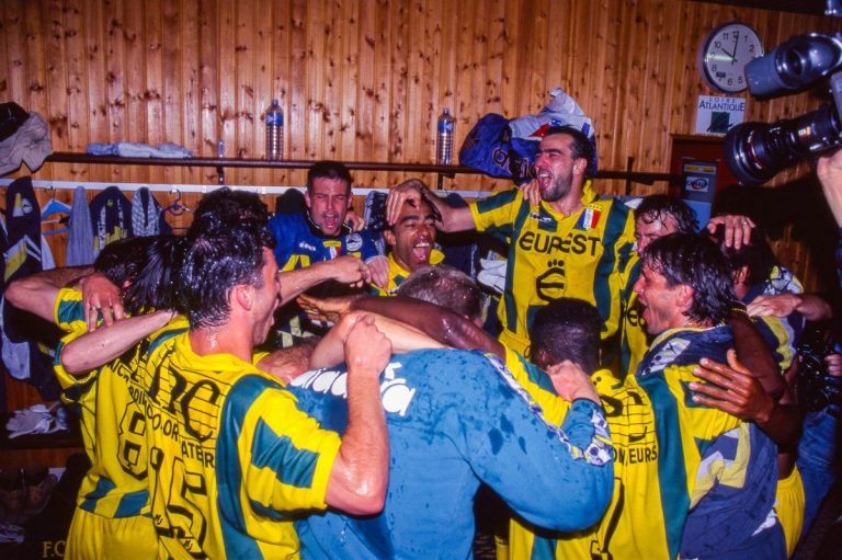 Nantes champion de France en 1995.