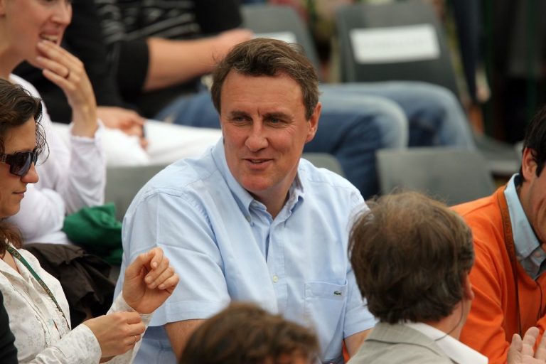 Christophe Roger-Vasselin vainqueur de JimmY Conors en 1984.