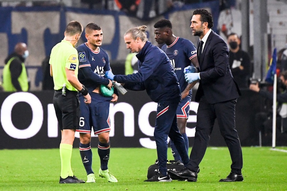PSG : Marco Verratti out jusqu’à la trêve