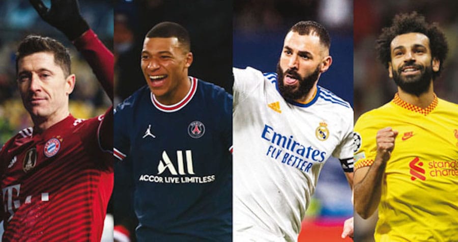 Lewandowski, Mbappé, Benzema, Salah… La course au Ballon d’Or 2022 est déjà lancée !