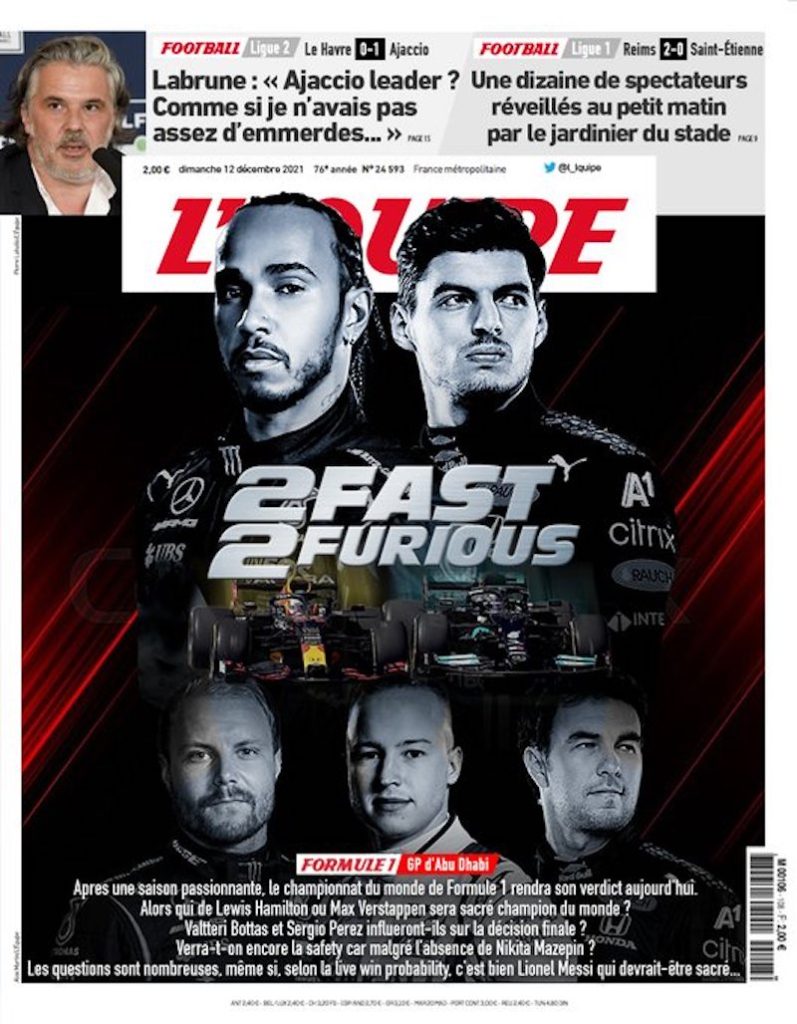 L’IQUIPE, finalement pas si décalé aujourd’hui…