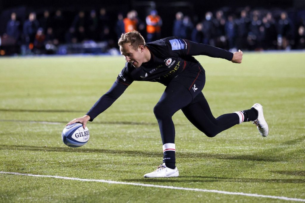 Malins, la pépite anglais qui règne sur l'arrière du XV de la Rose.