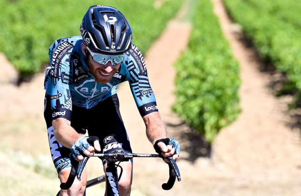 Quentin Pacher avec la Groupama-FDJ.