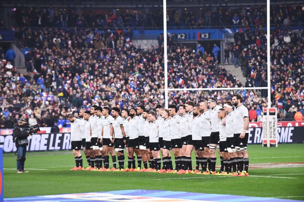 Les All-Blacks ambassadeurs du rugby en France.