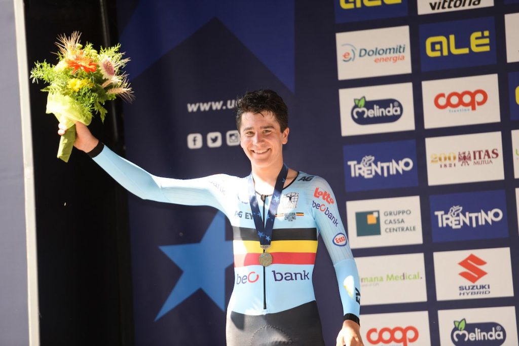 Uijtdebroeks le nouvel espoir Belge et très à l'aise sur les routes.