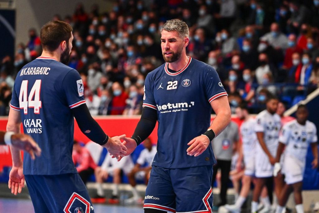 Les frères karabatic au PSG Hand.