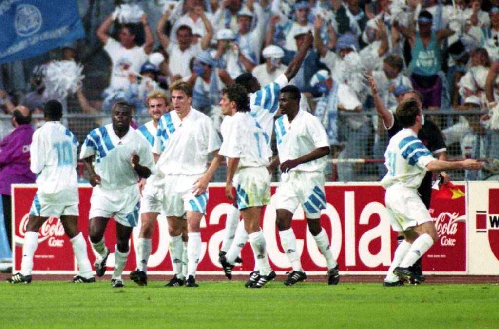 L'OM de 1993 a rayonné sur la Coupe d'Europe.