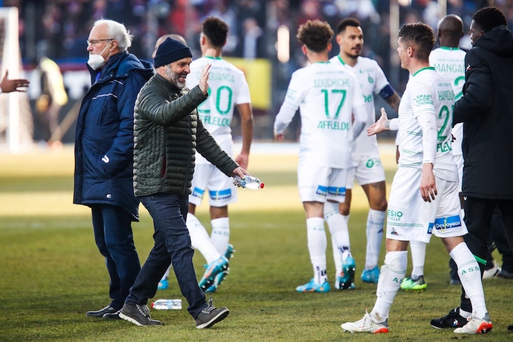 Saint-Etienne : la magie Pascal Dupraz sort les Verts de la zone rouge