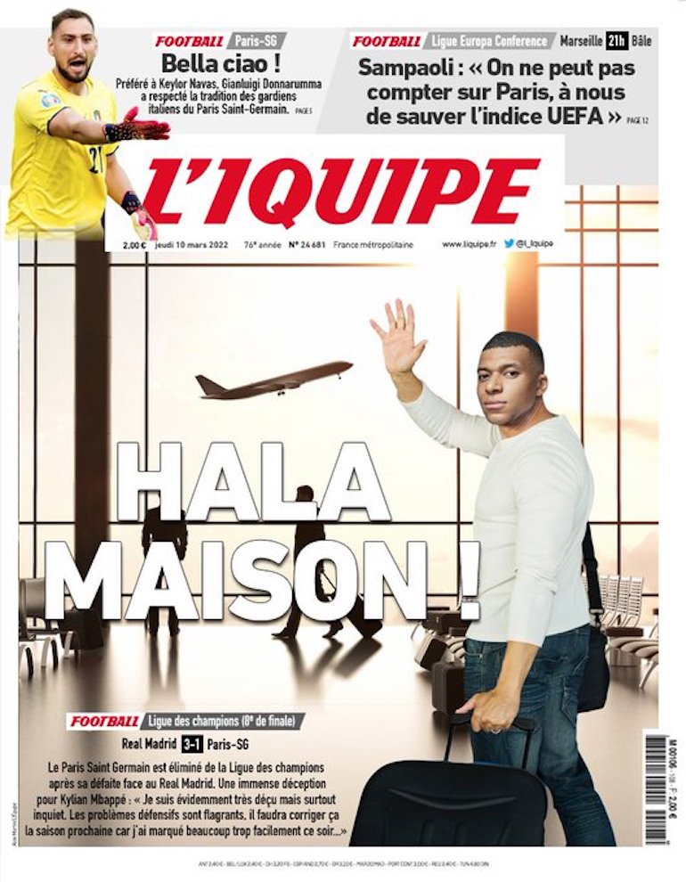 Ligue des Champions : la froide analyse de L’IQUIPE