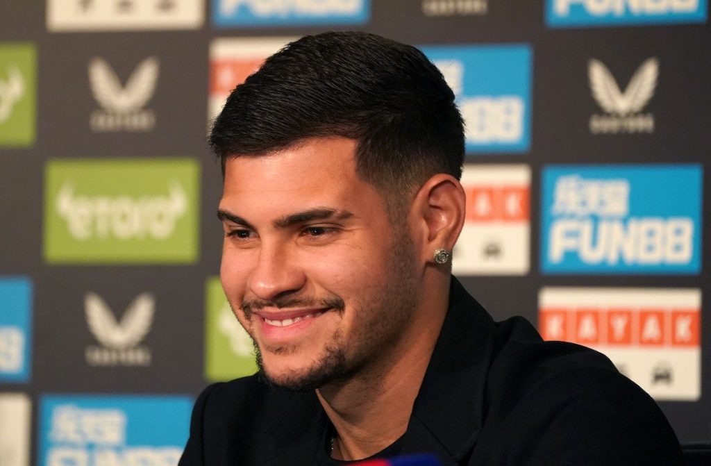 Bruno Guimaraes rayonne à Newcastle
