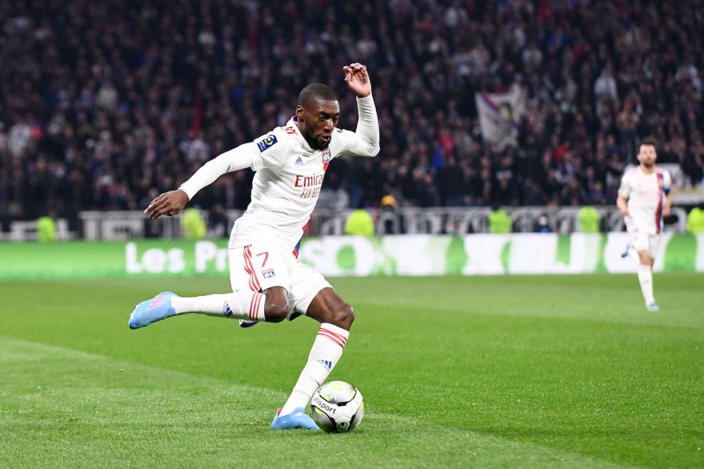 Karl Toko Ekambi leader d'attaque de l'OL.