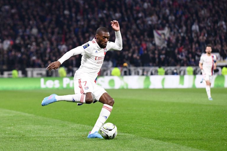 Karl Toko Ekambi leader d'attaque de l'OL.