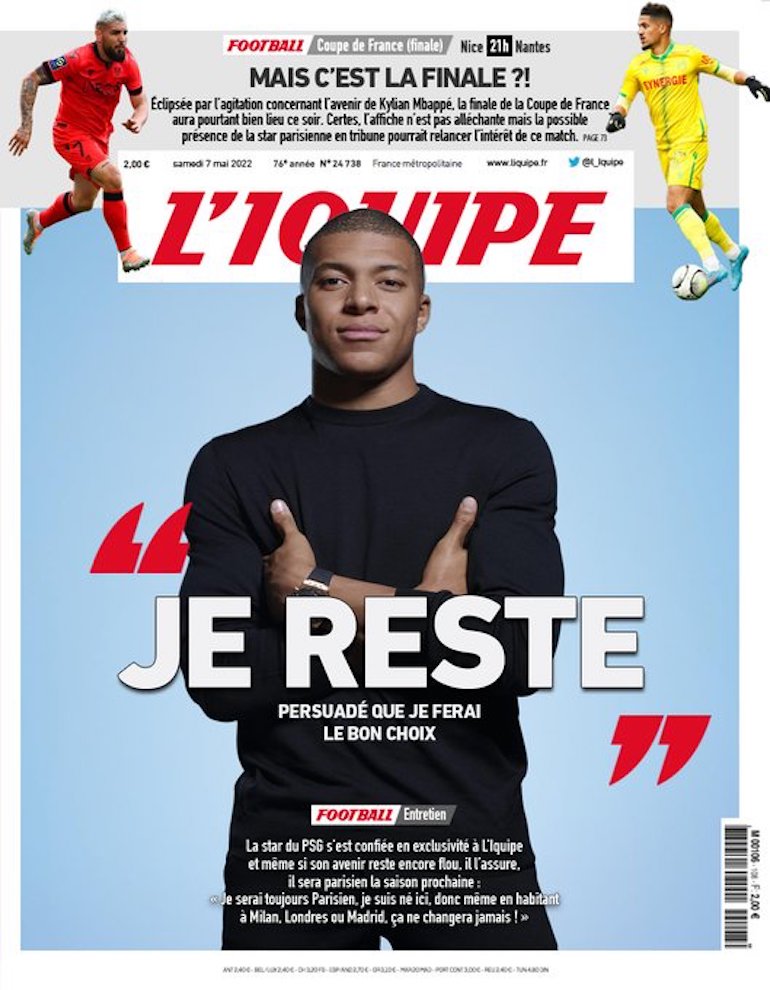 PSG et Kylian Mbappé : le scoop de L’IQUIPE