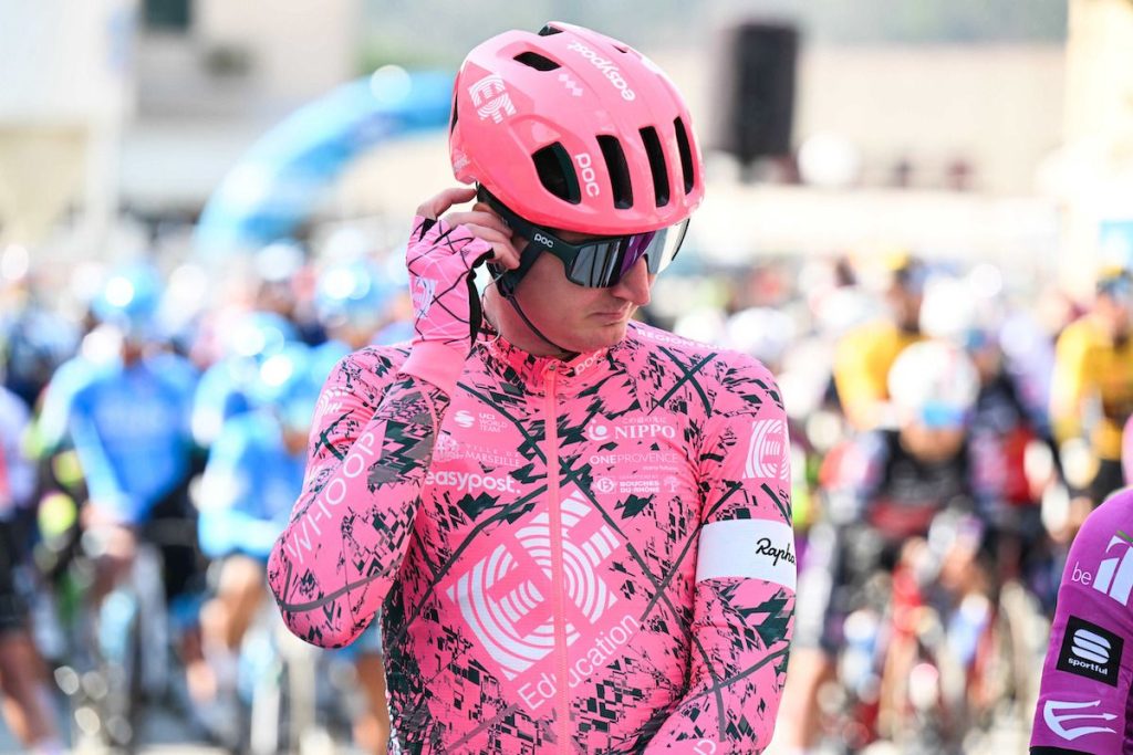 Mark Padun et les ukrainiens focus sur le vélo.