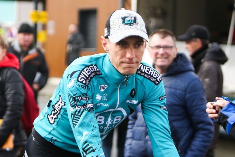 Pierre Rolland en route pour le Tour de France