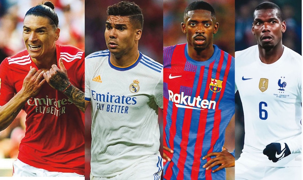 PSG : Nunez, Pogba, Dembélé et Casemiro, 4 transferts bouillants !