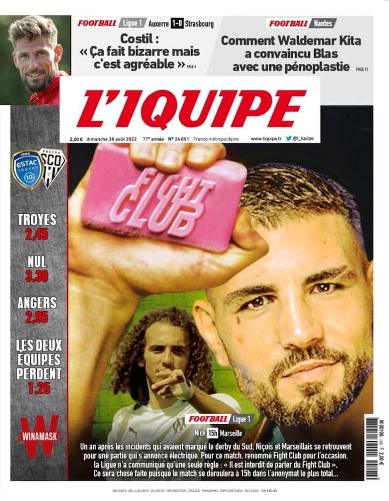 L’IQUIPE spécial Ligue 1, gros plan sur Nice-OM