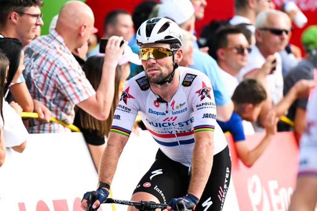 Mark Cavendish n'a pas encore mis son vélo au garage.