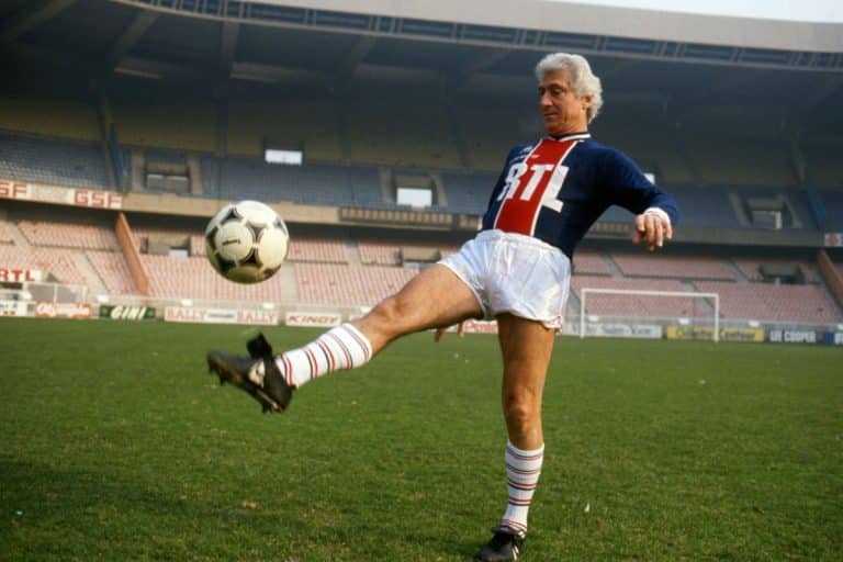 Francis Borelli joueur puis Président du PSG dans les années 80.
