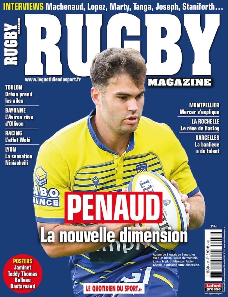 Ne manquez pas Rugby Magazine avec Jaminet, Mercer, Staniforth et toutes les stars du Top 14