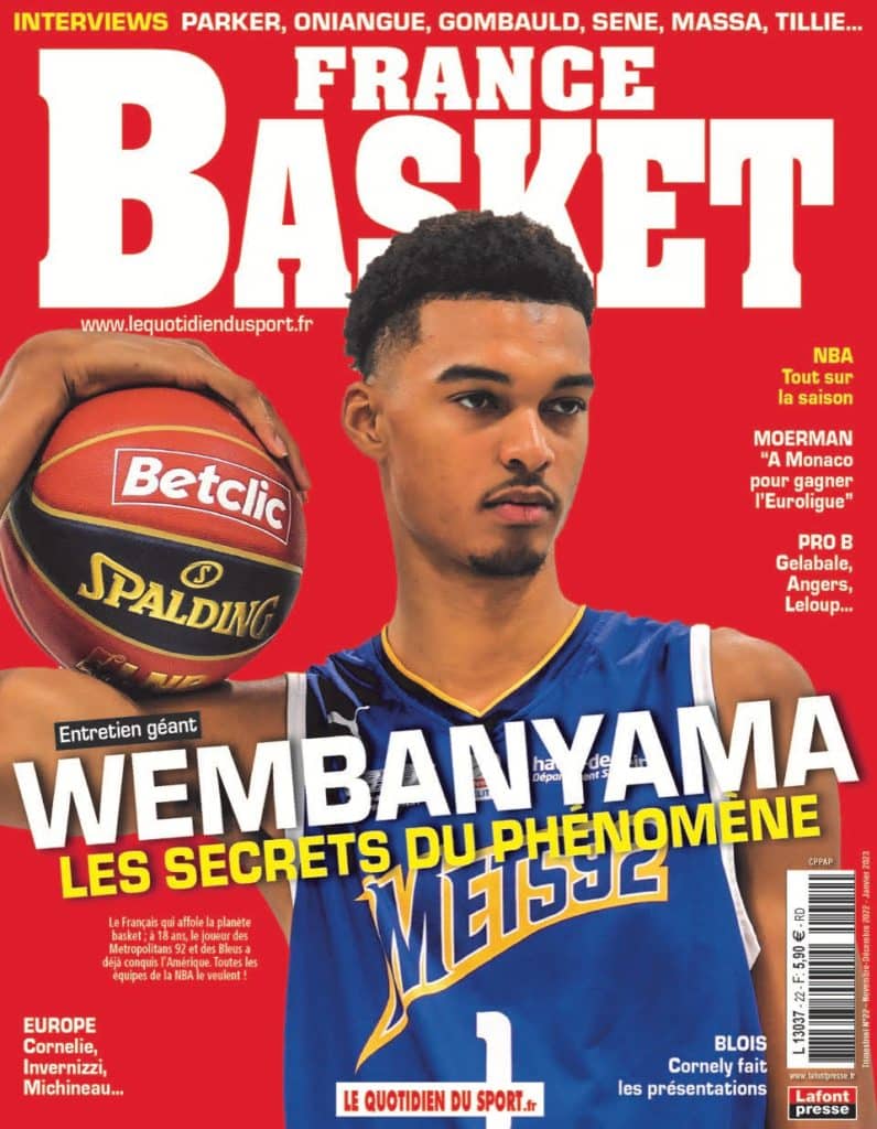 Ne manquez-pas : France Basket avec l’interview de Victor Wembanyama !
