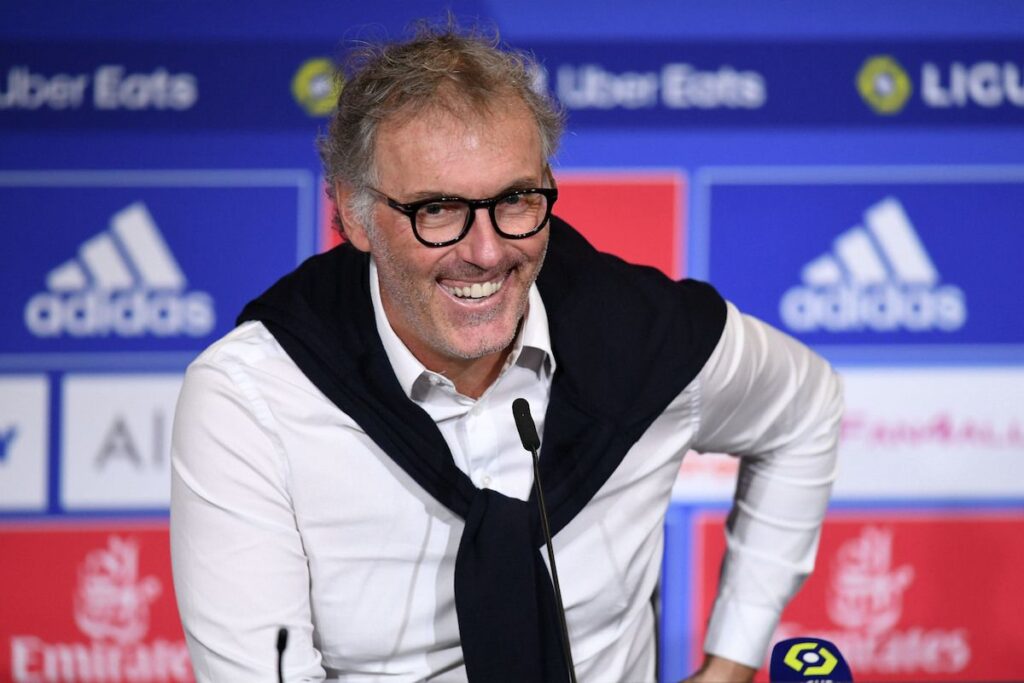 Laurent Blanc est à l'OL depuis deux mois.