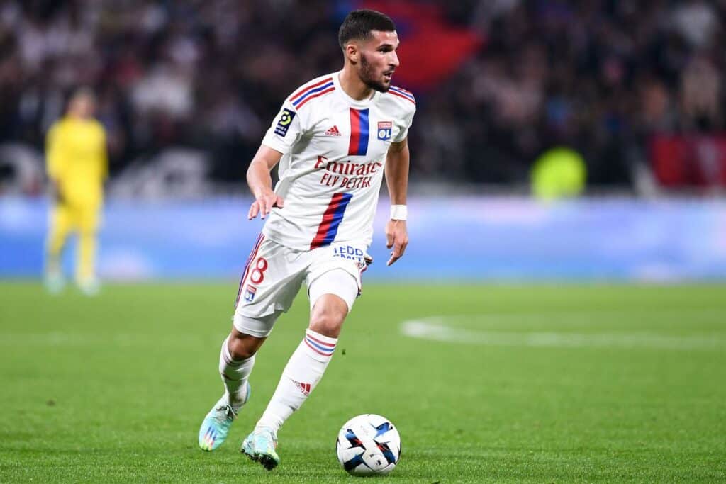 Houssem Aouar rvient de loin avec l'OL et bénéficie de l'arrivée de Laurent Blanc.