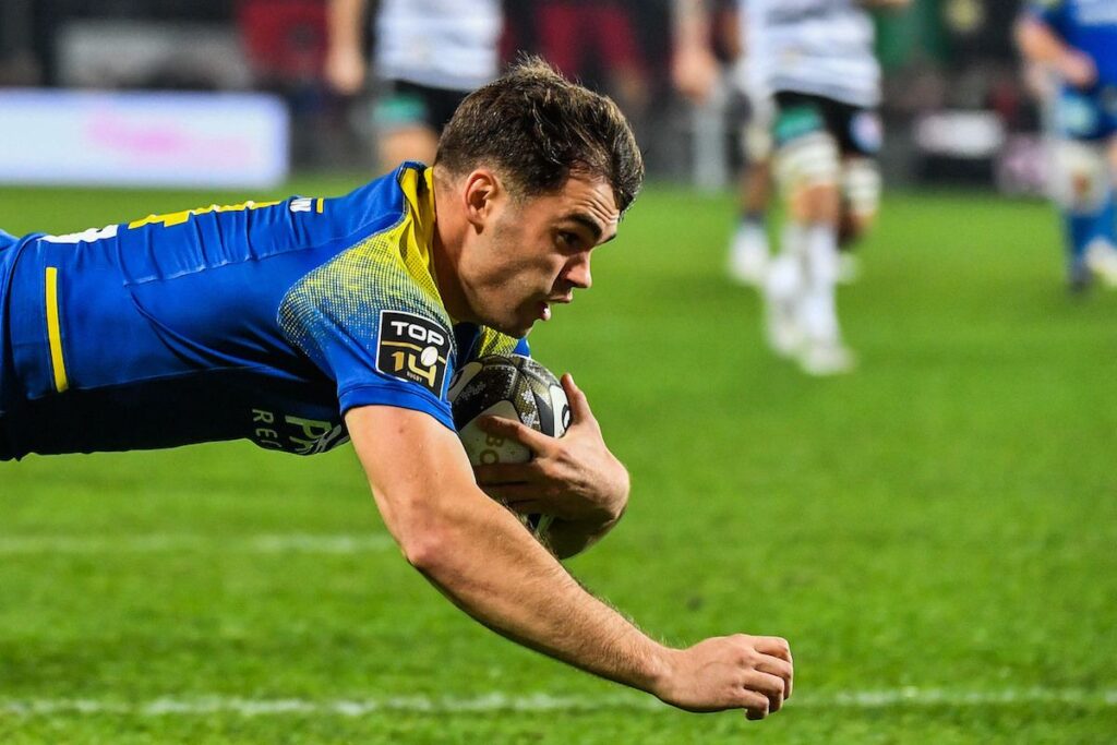 Damian Penaud, le joueur cadre du XV de France.
