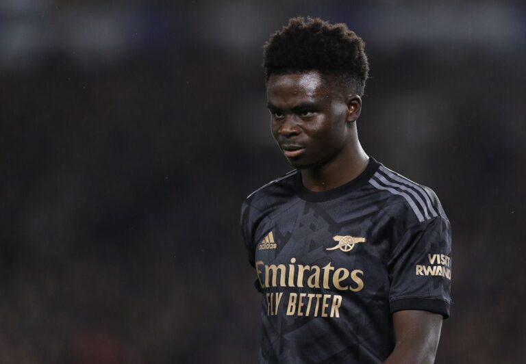 Saka, la pépite d'Arsenal impressionne depuis 2018.