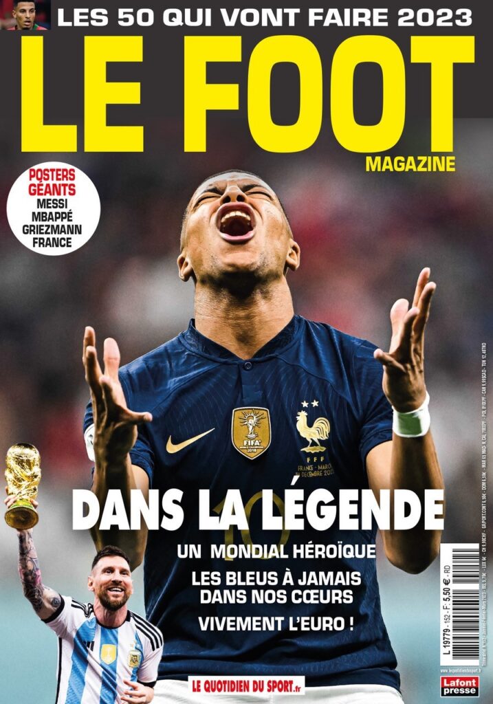 Mbappé à l’assaut de la Ligue des Champions, les stars de 2023… Ne manquez pas Le Foot magazine !